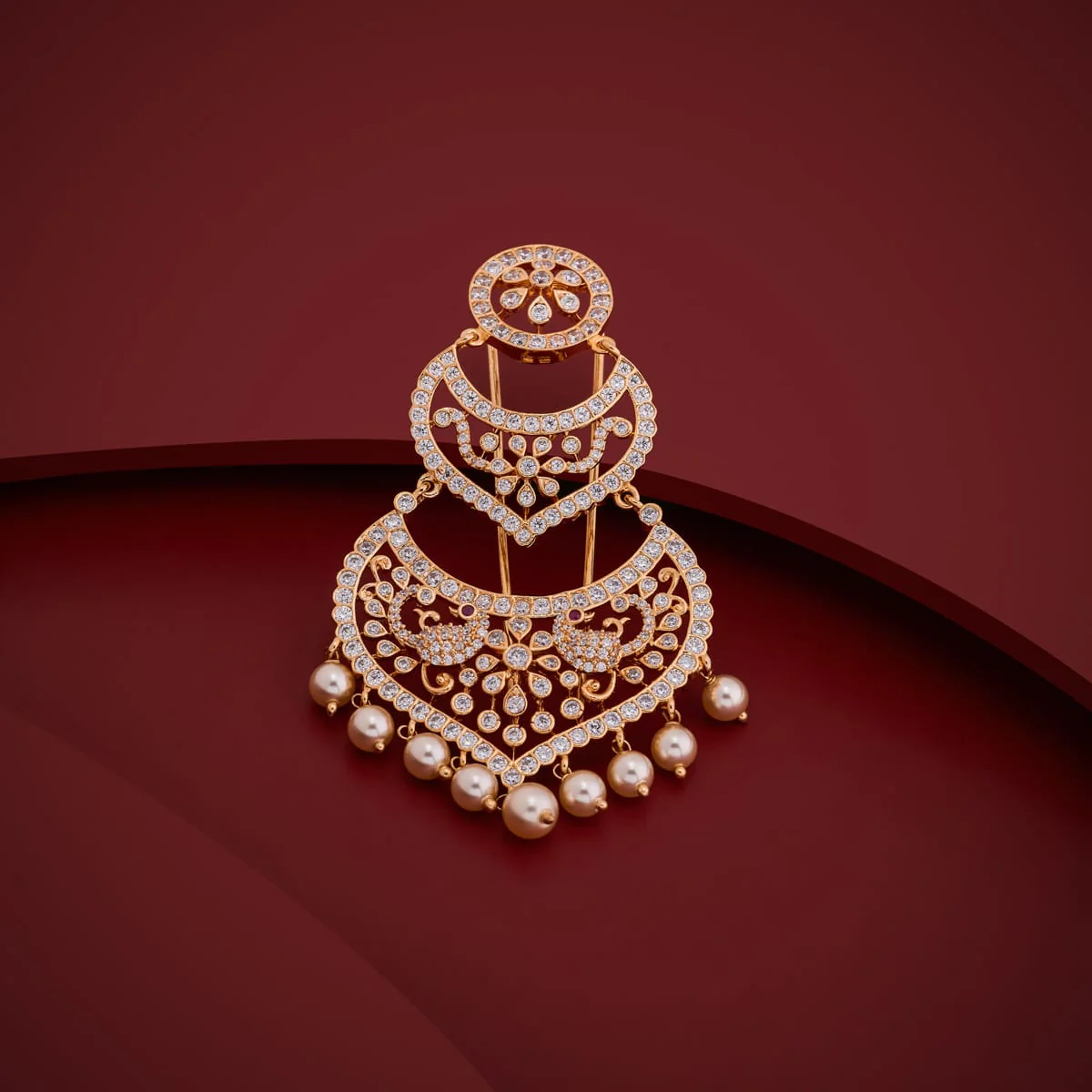 Zircon Hair Brooch 198980 - Image 2