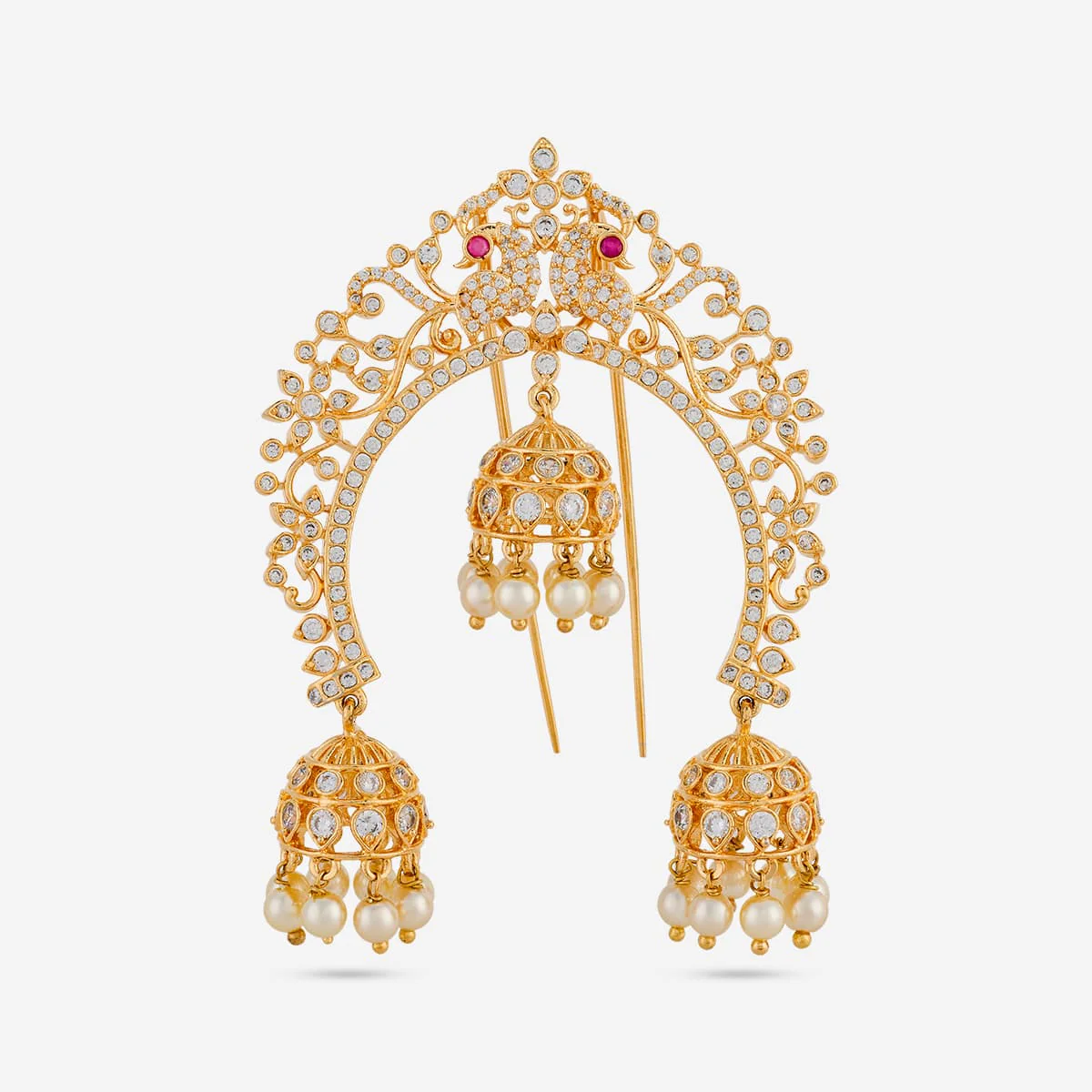 Zircon Hair Brooch 198981