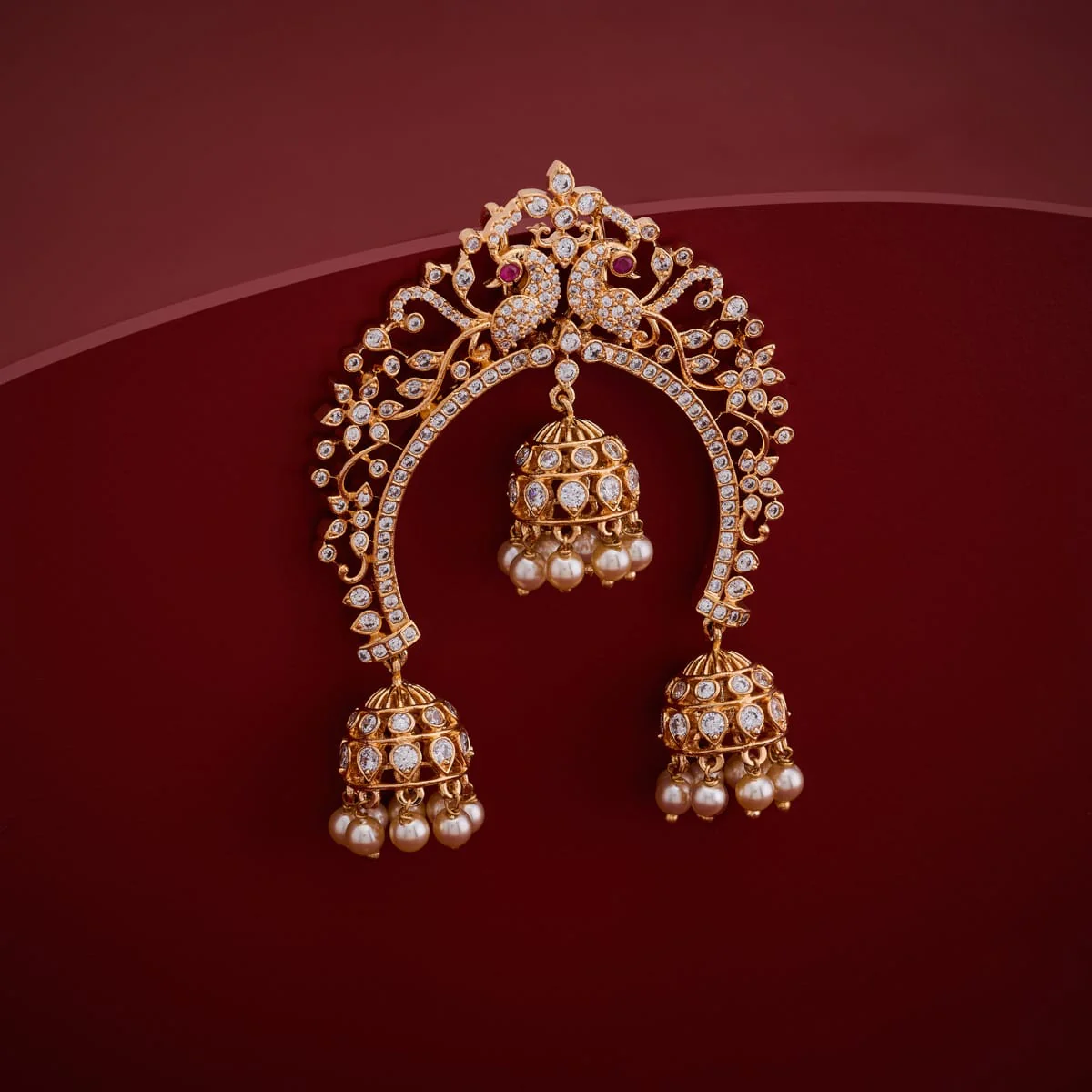 Zircon Hair Brooch 198981 - Image 2