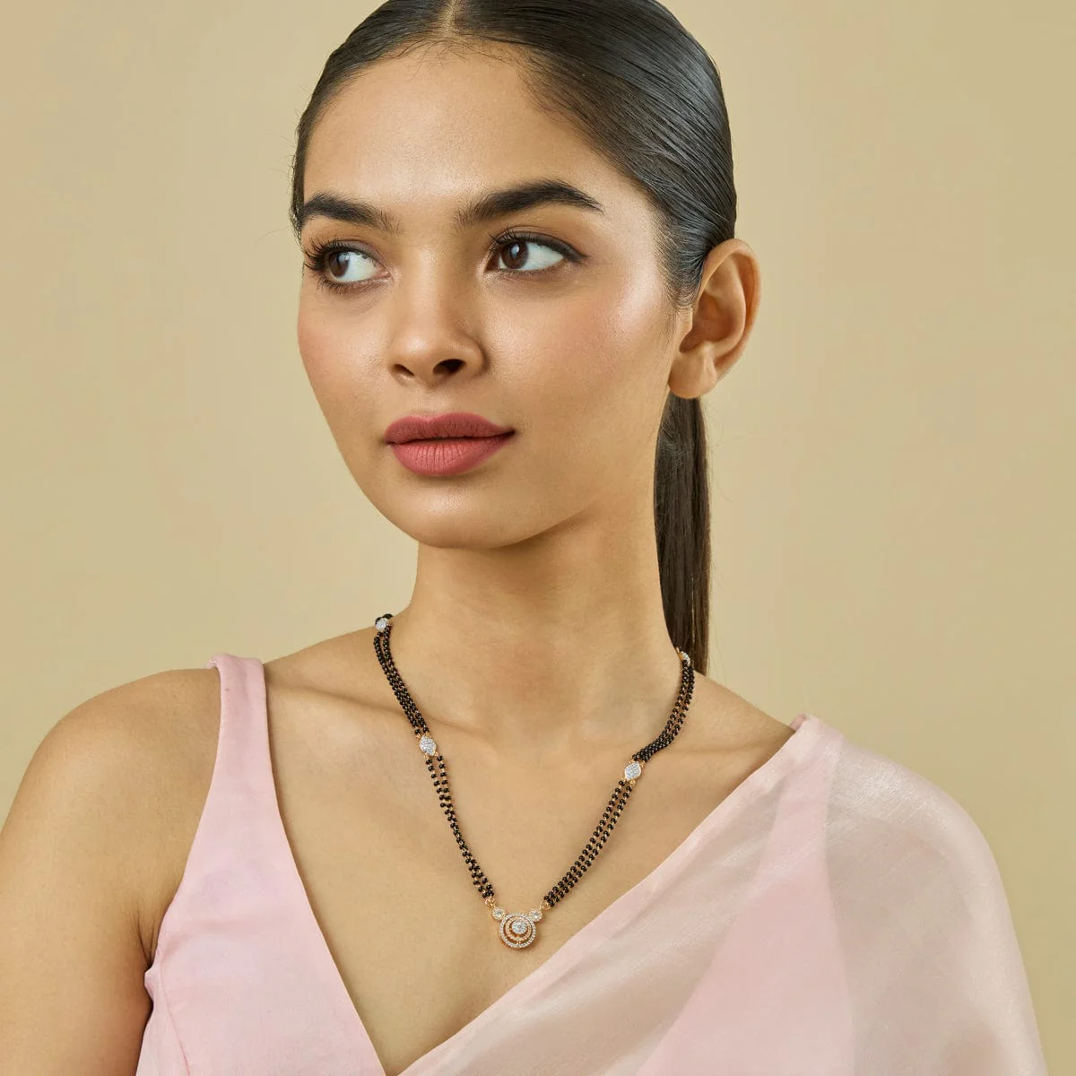 Zircon Mangalsutra 181195 - Image 3