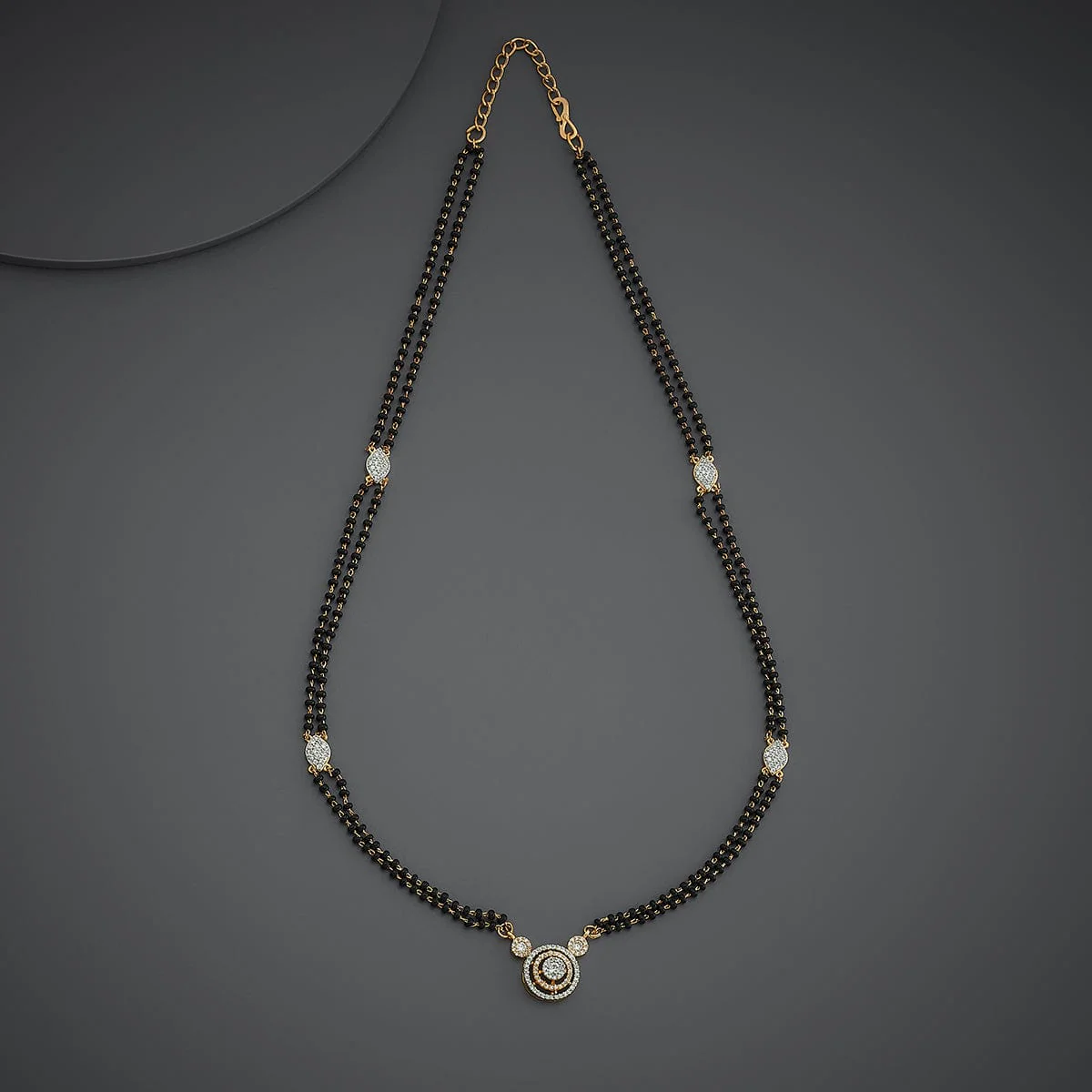 Zircon Mangalsutra 181195 - Image 4