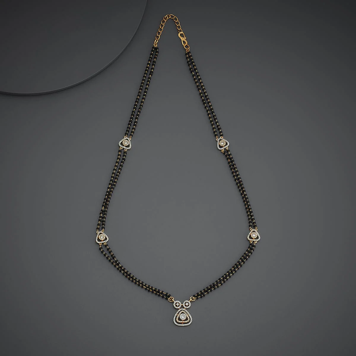 Zircon Mangalsutra 181196 - Image 4