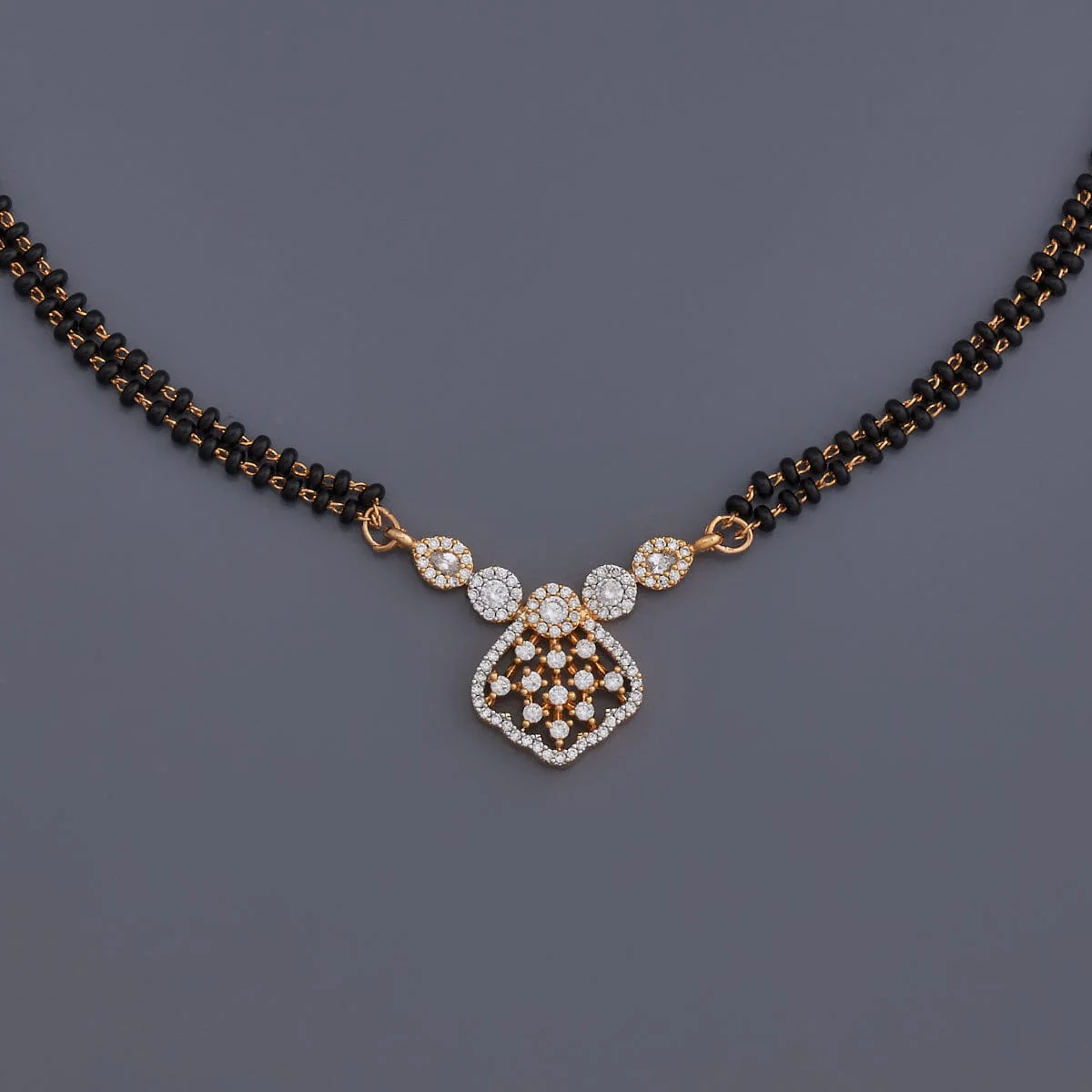 Zircon Mangalsutra 181198 - Image 2
