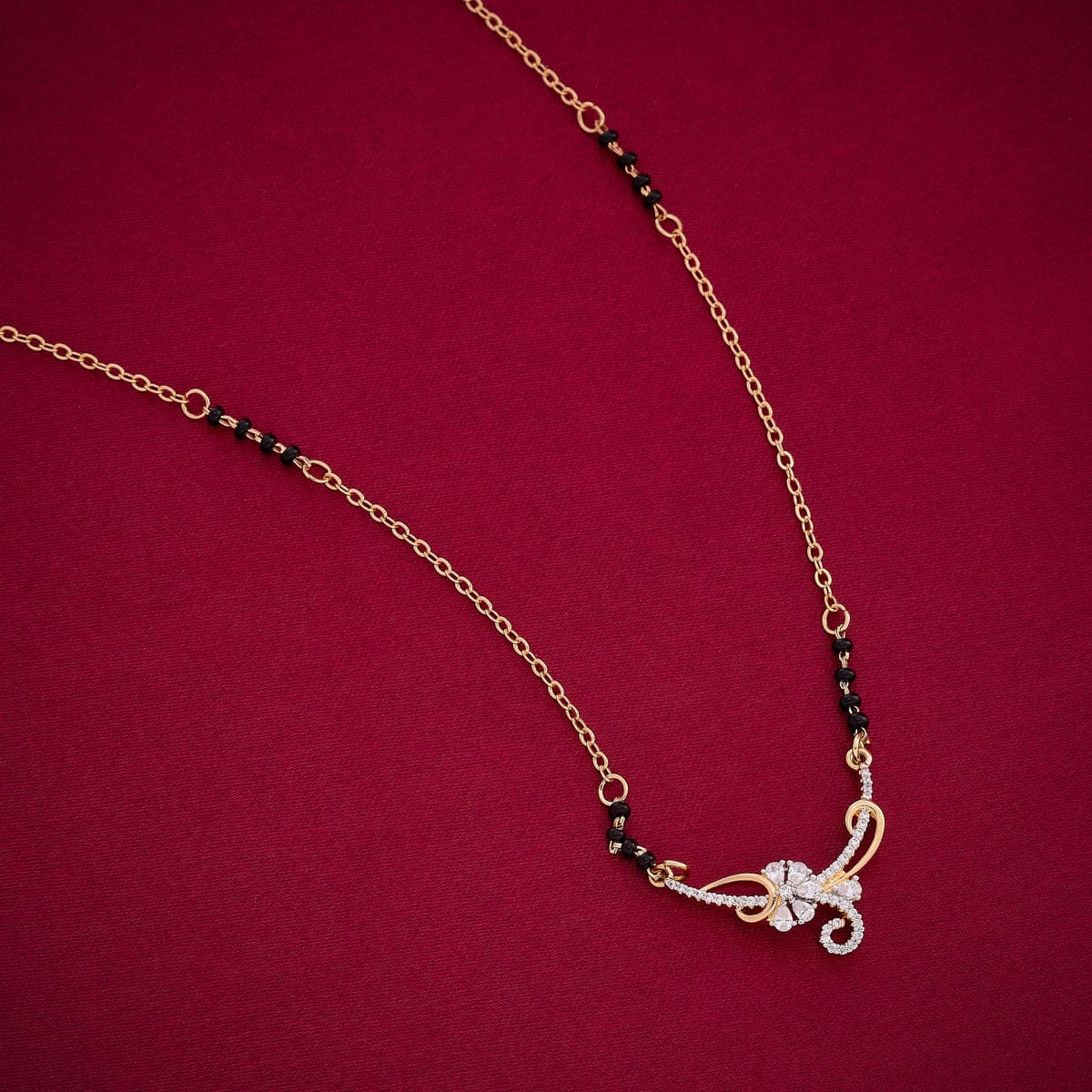 Zircon Mangalsutra 189278 - Image 2