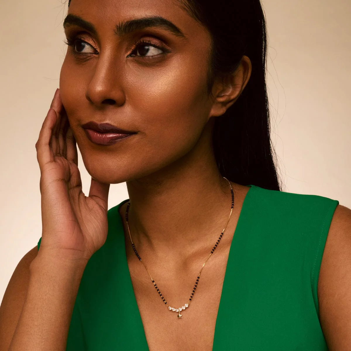 Zircon Mangalsutra 196011 - Image 3