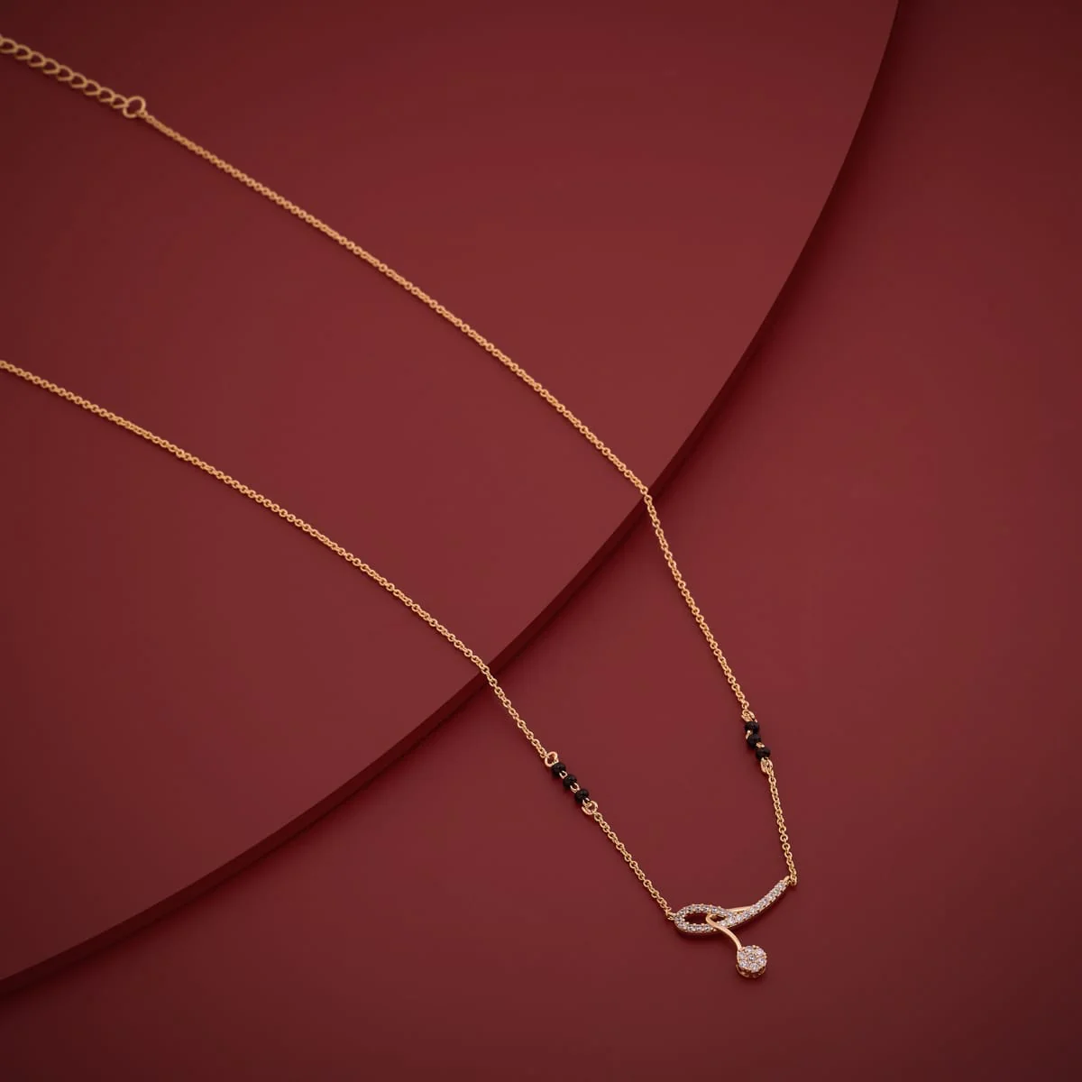 Zircon Mangalsutra 197463 - Image 2