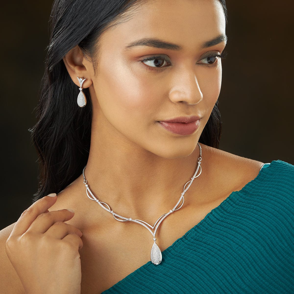 Zircon Necklace 150385 - Image 8
