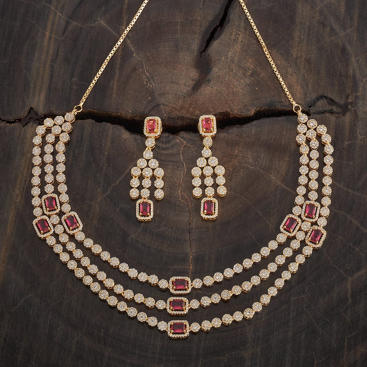 Zircon Necklace 173416 - Image 4