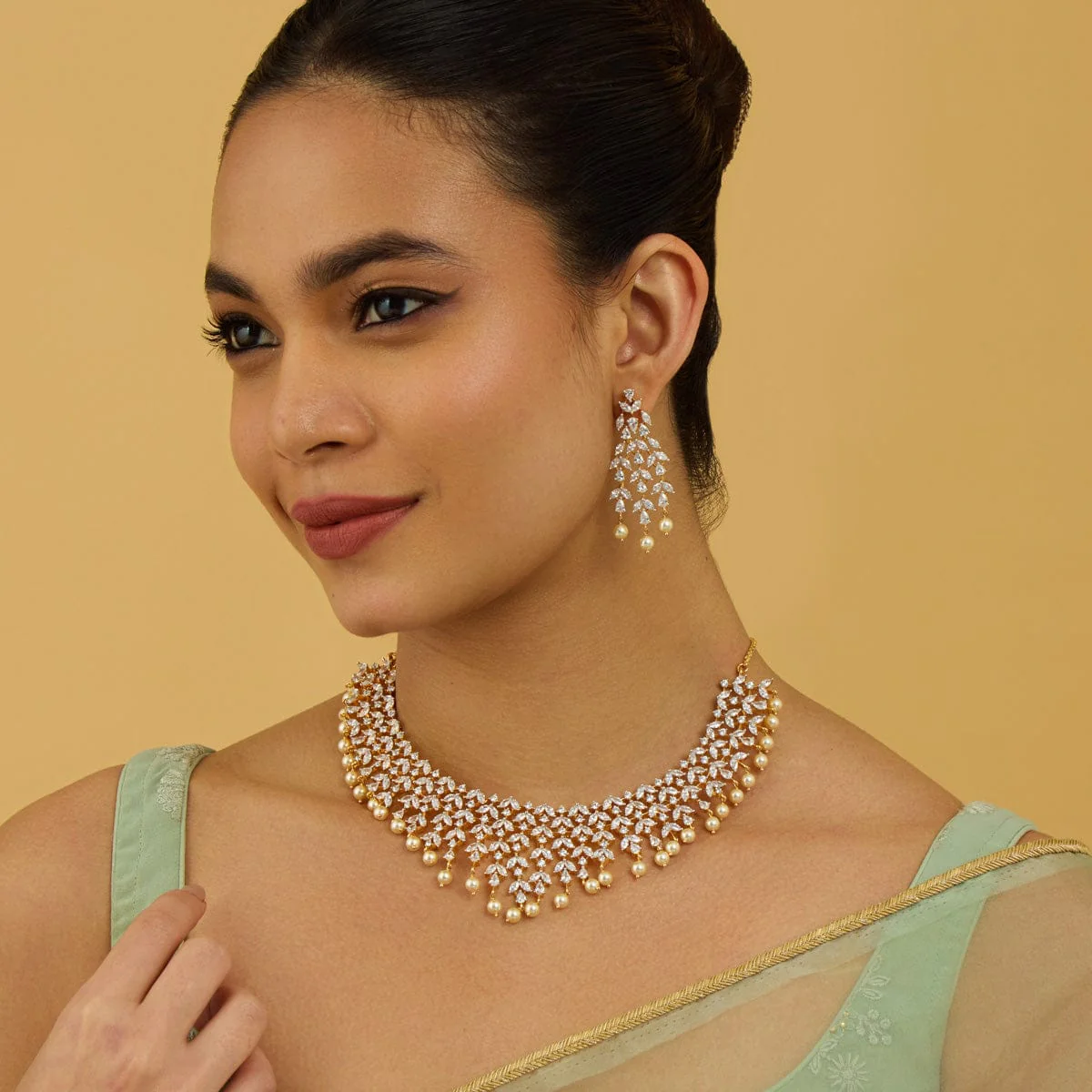Zircon Necklace 177990 - Image 2