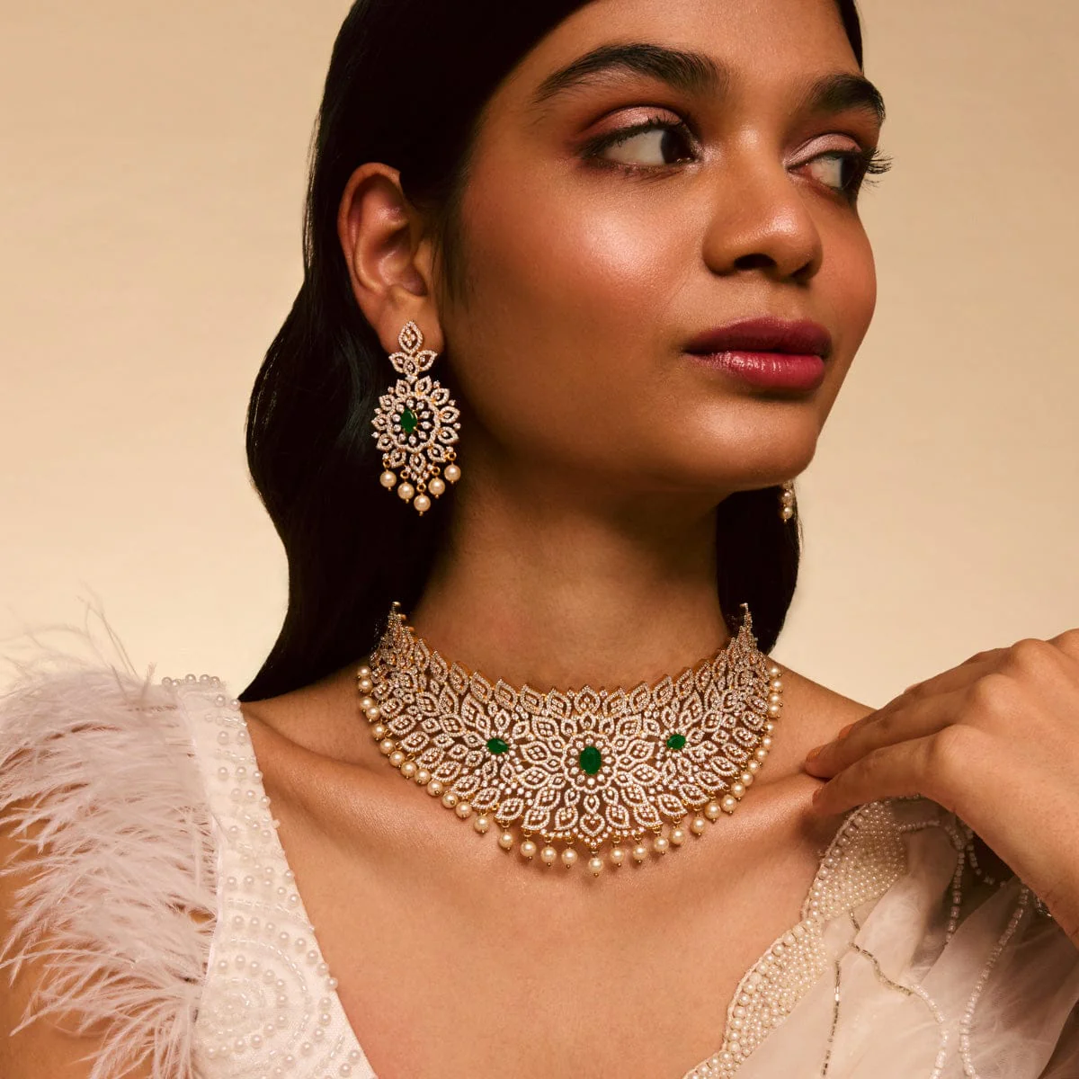 Zircon Necklace 178624 - Image 4