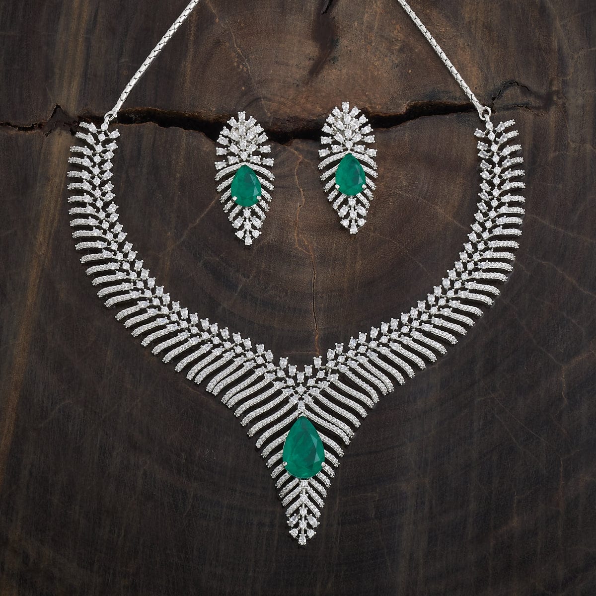 Zircon Necklace 182034 - Image 4