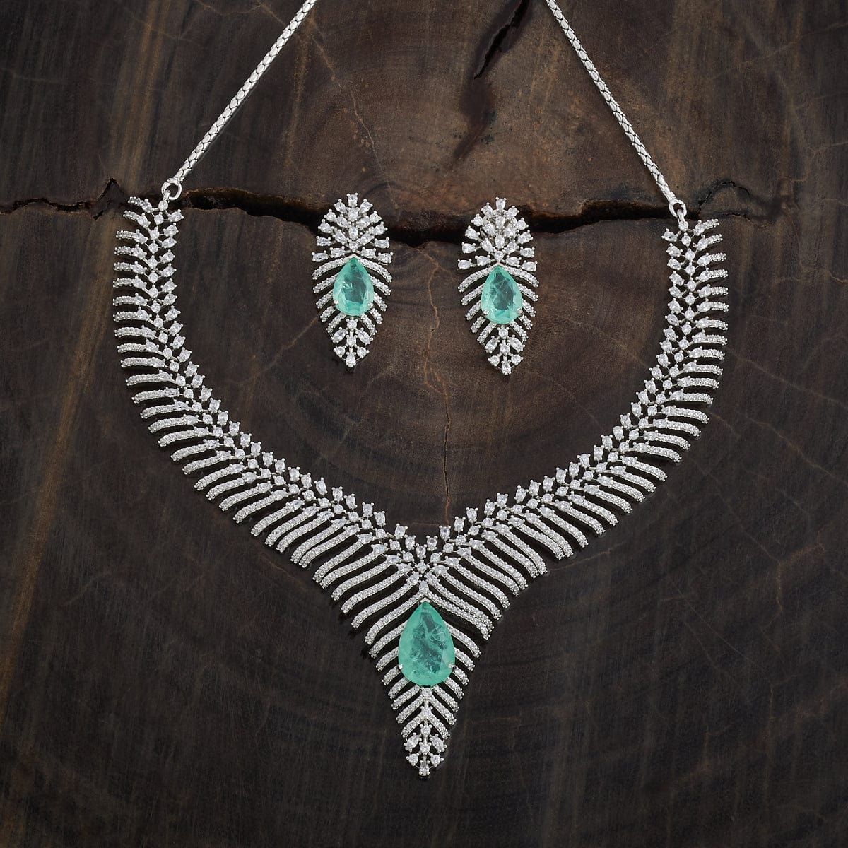 Zircon Necklace 182034 - Image 8