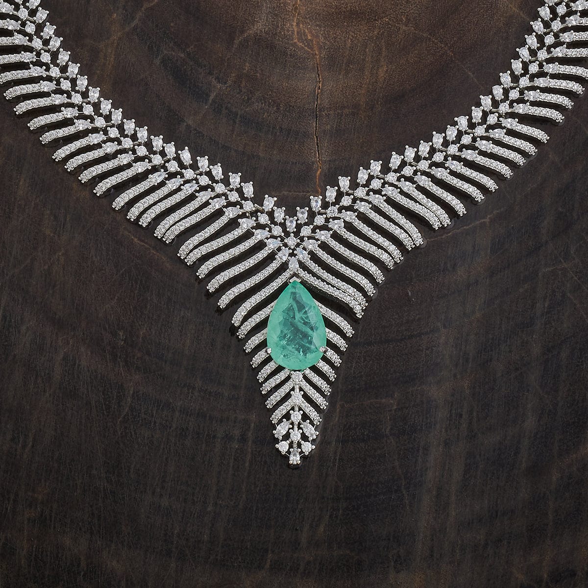 Zircon Necklace 182034 - Image 9