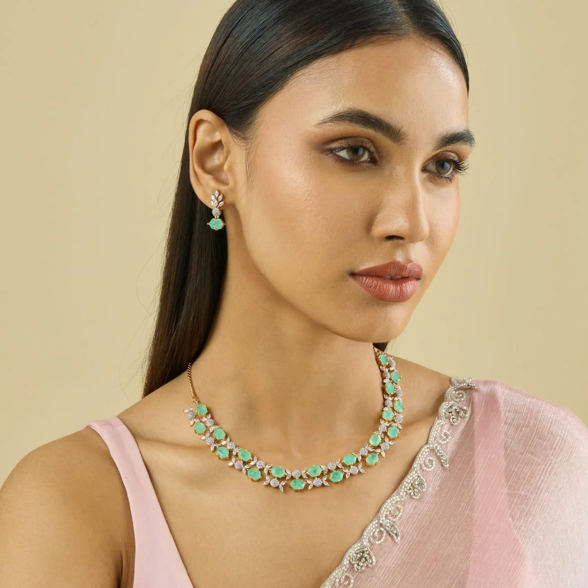 Zircon Necklace 182058 - Image 10