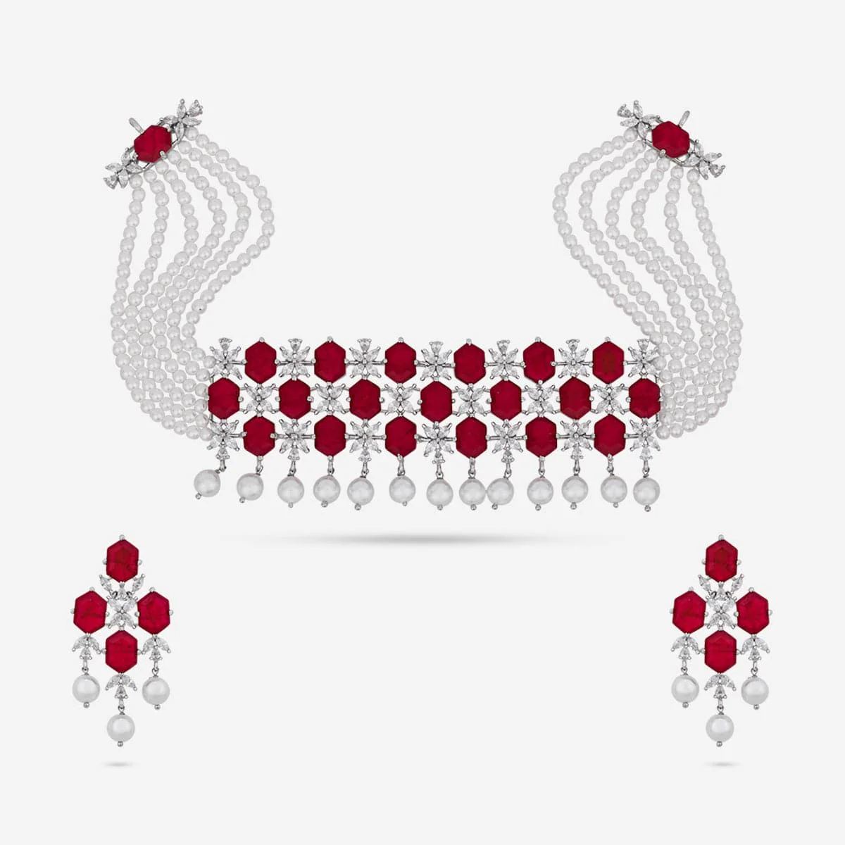 Zircon Necklace 182059 - Image 11