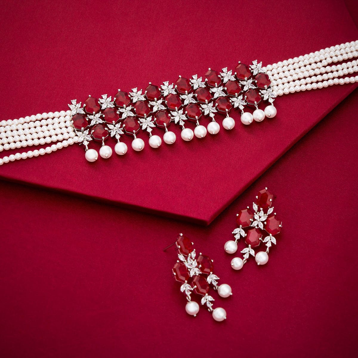 Zircon Necklace 182059 - Image 12