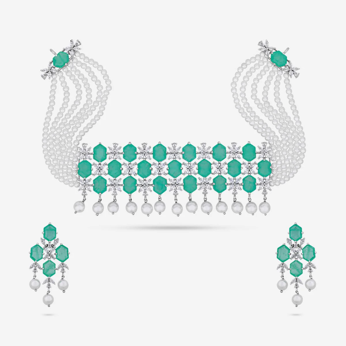 Zircon Necklace 182059 - Image 6