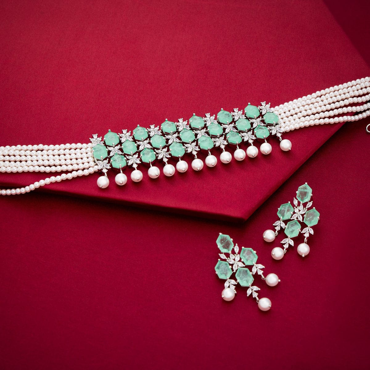 Zircon Necklace 182059 - Image 7