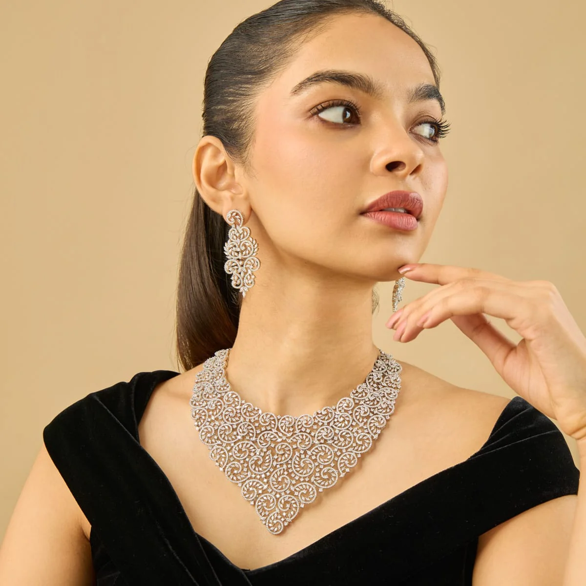Zircon Necklace 184459 - Image 8