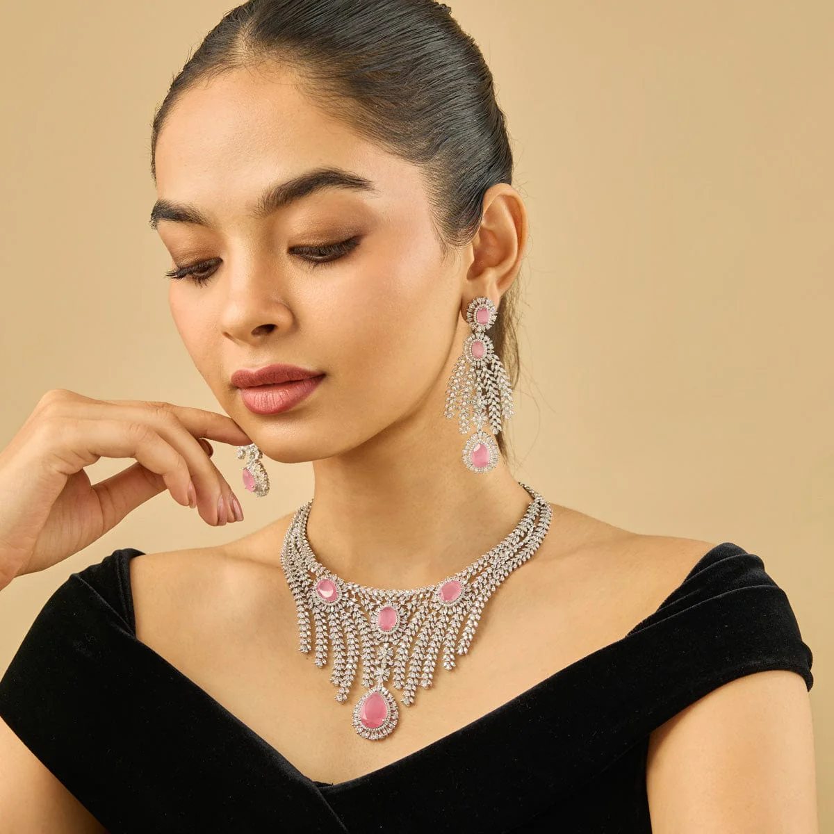 Zircon Necklace 184474 - Image 8