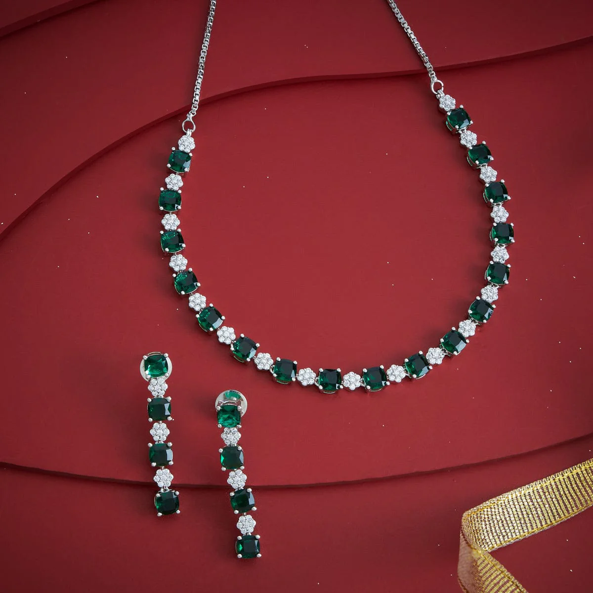 Zircon Necklace 184708 - Image 17