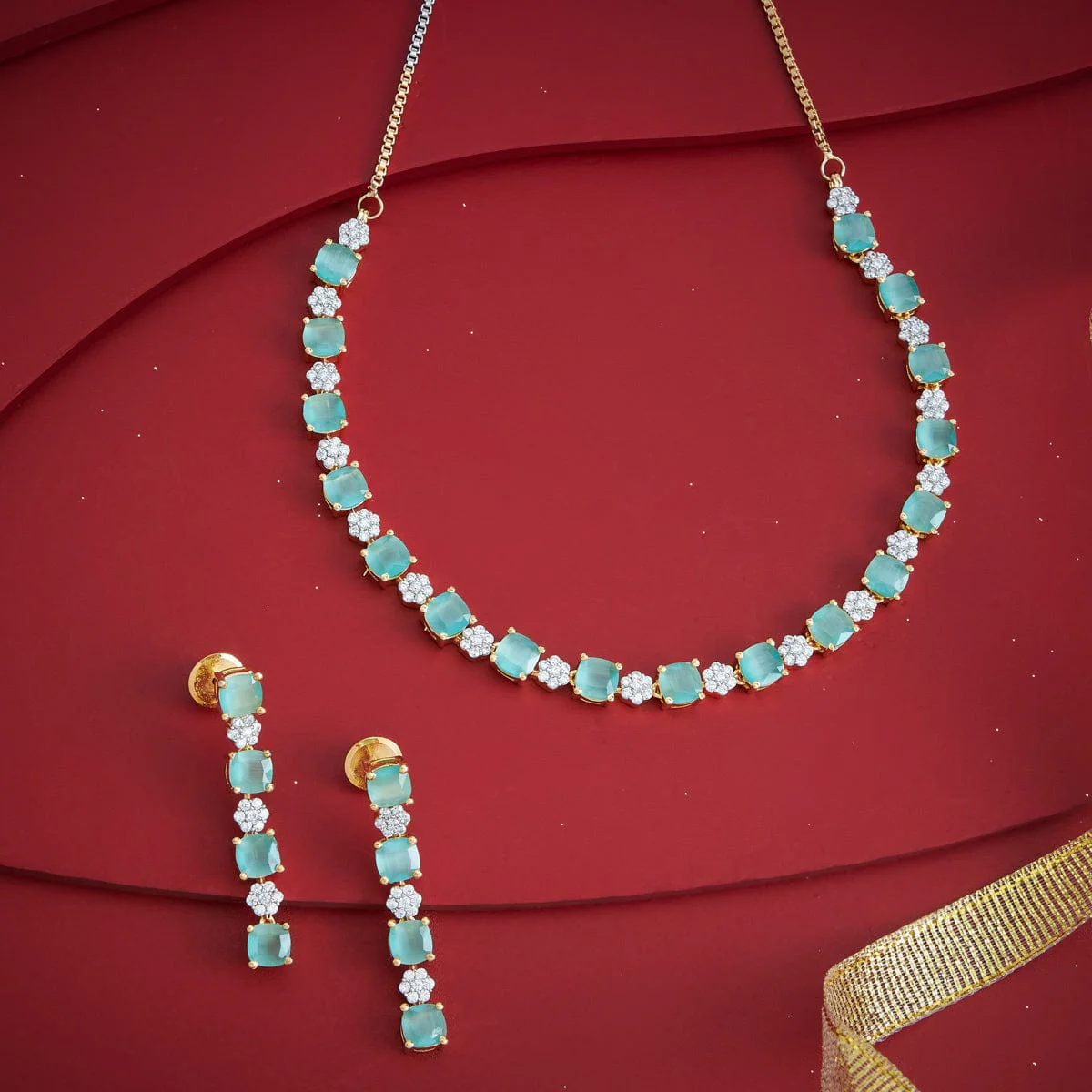 Zircon Necklace 184708 - Image 43