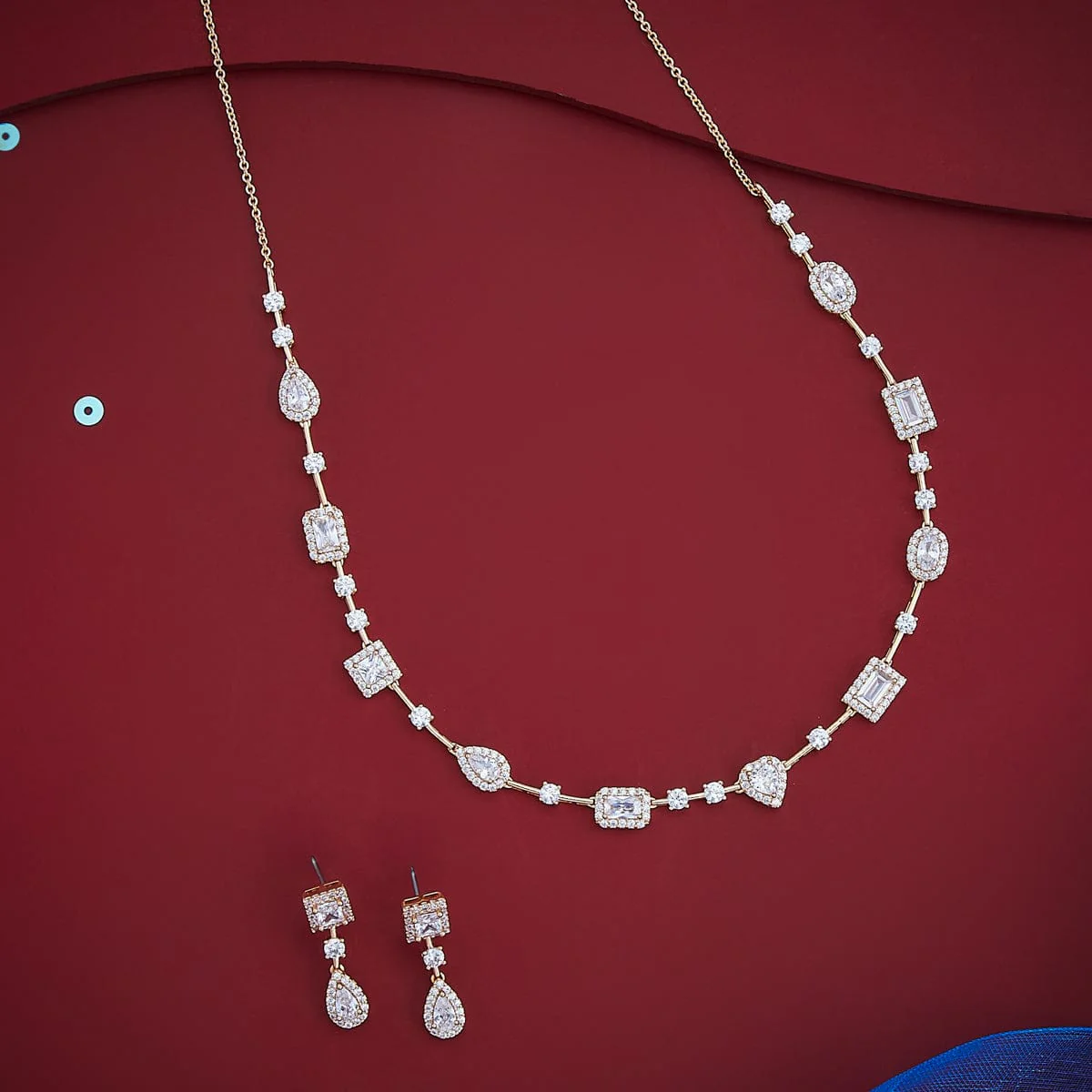 Zircon Necklace 185108 - Image 2