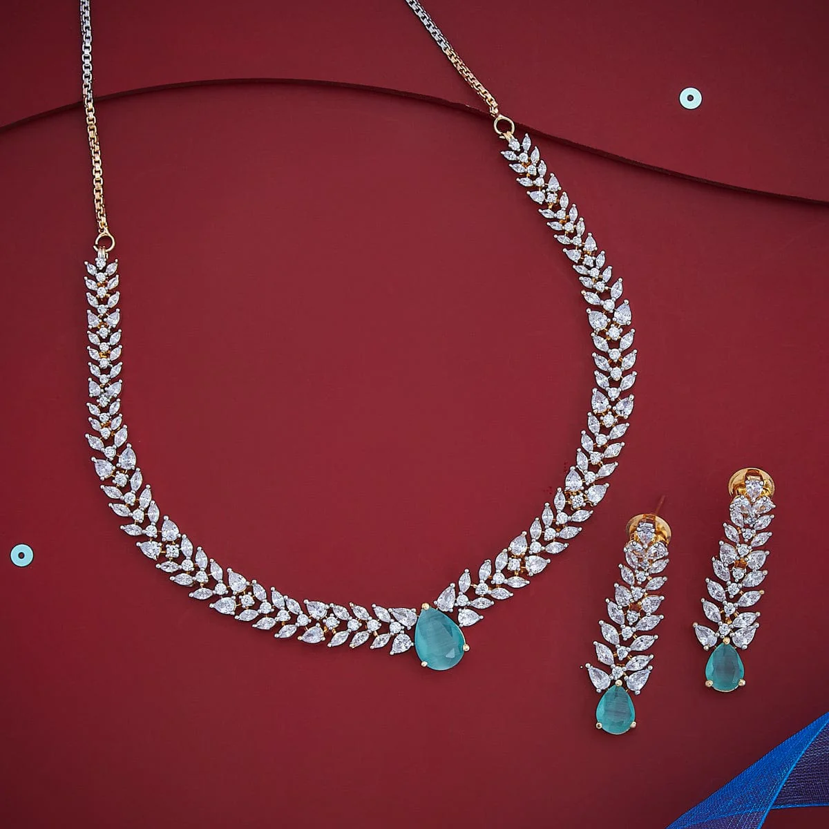 Zircon Necklace 185345 - Image 43
