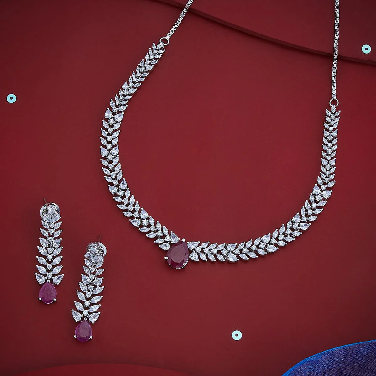 Zircon Necklace 185345 - Image 7