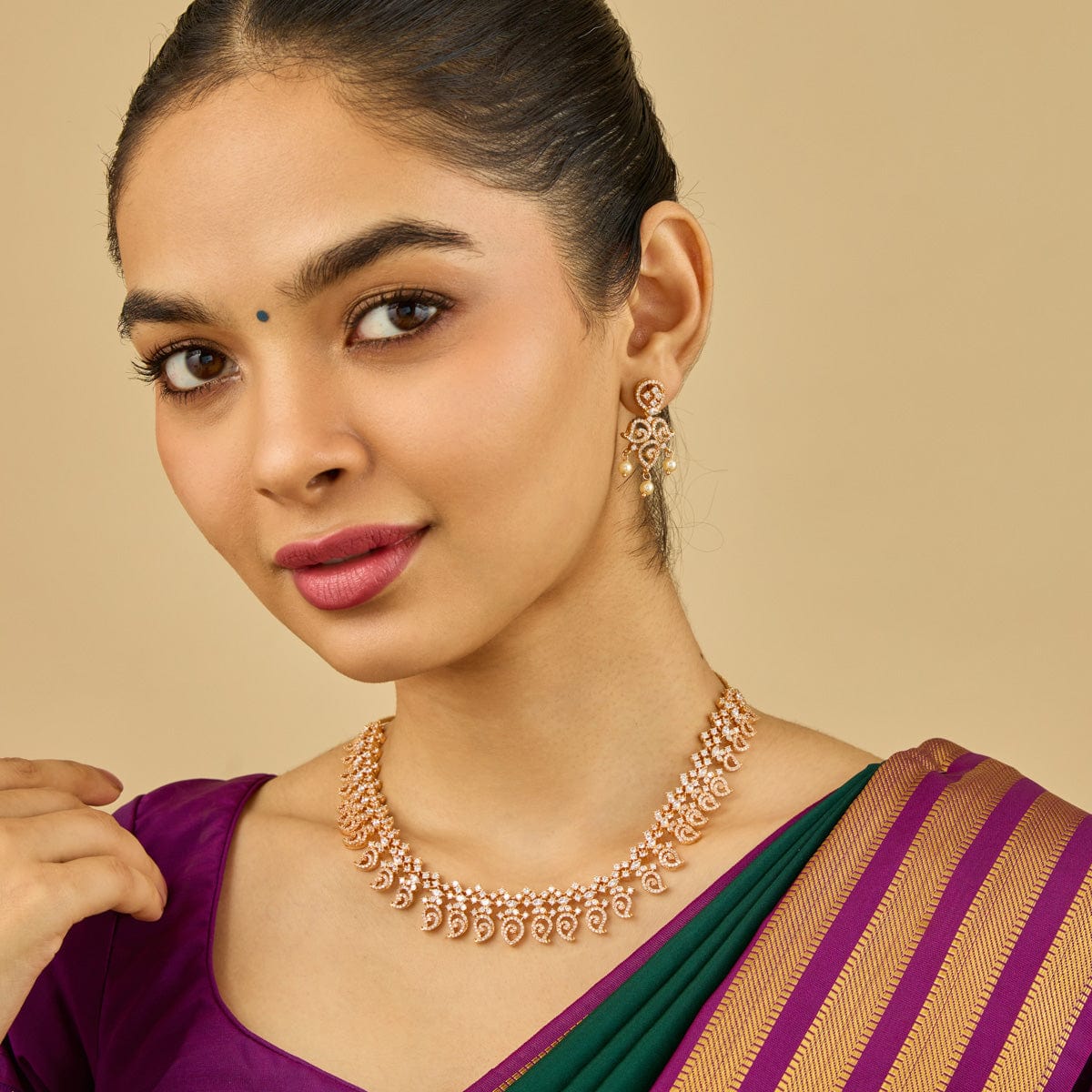 Zircon Necklace 185539 - Image 3
