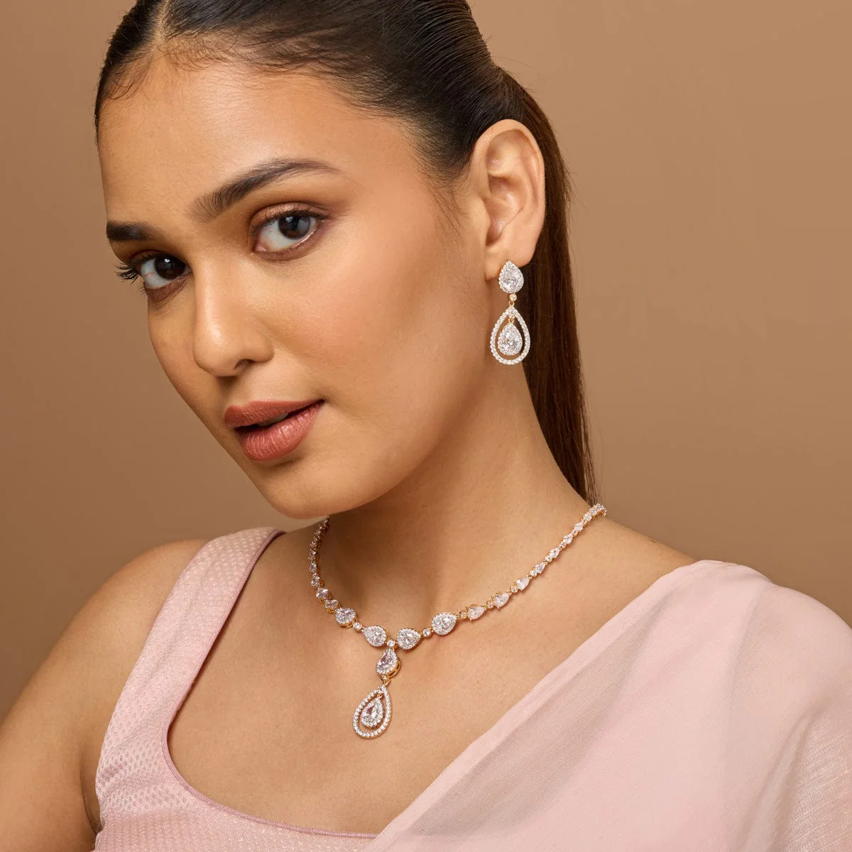 Zircon Necklace 185713 - Image 3