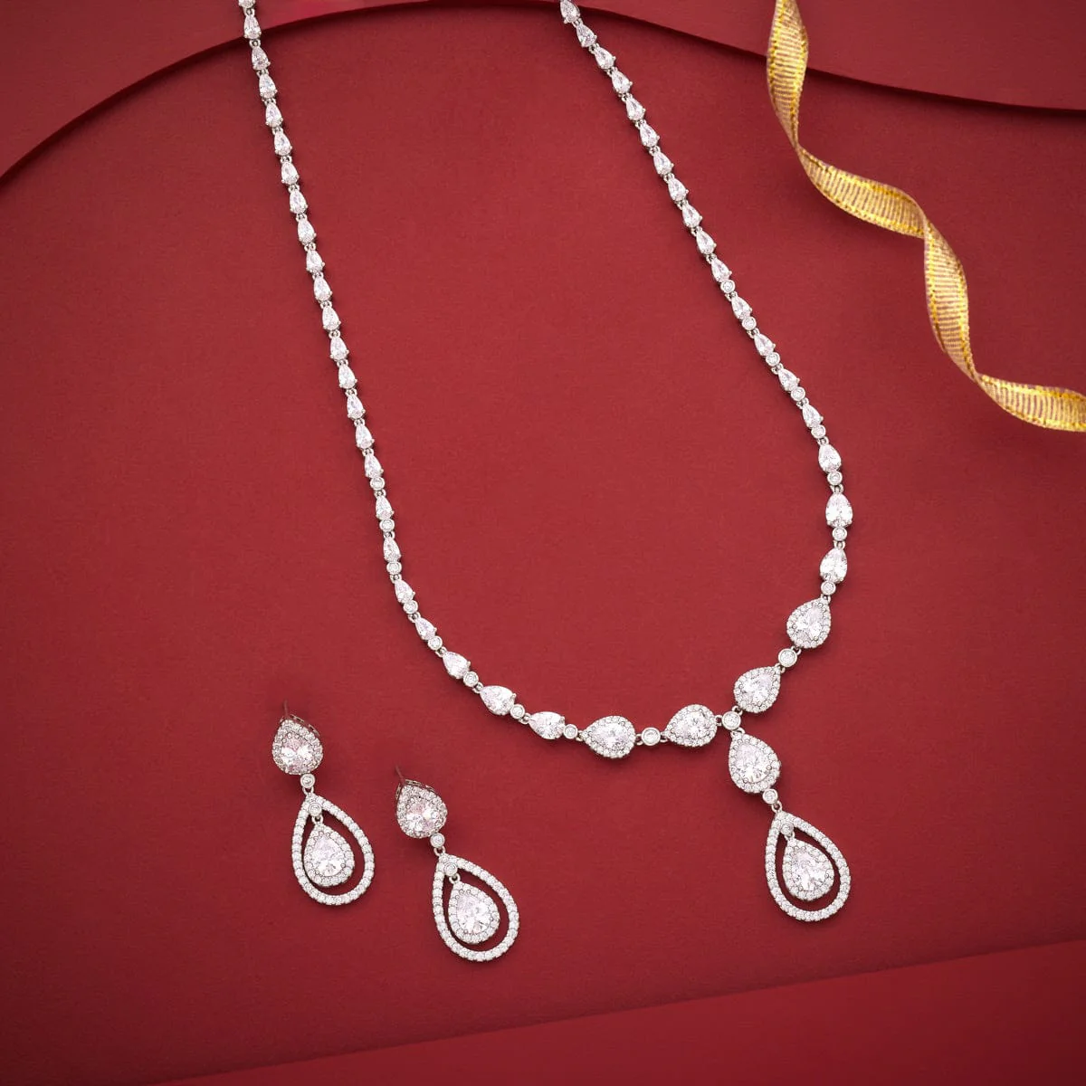 Zircon Necklace 185713 - Image 8