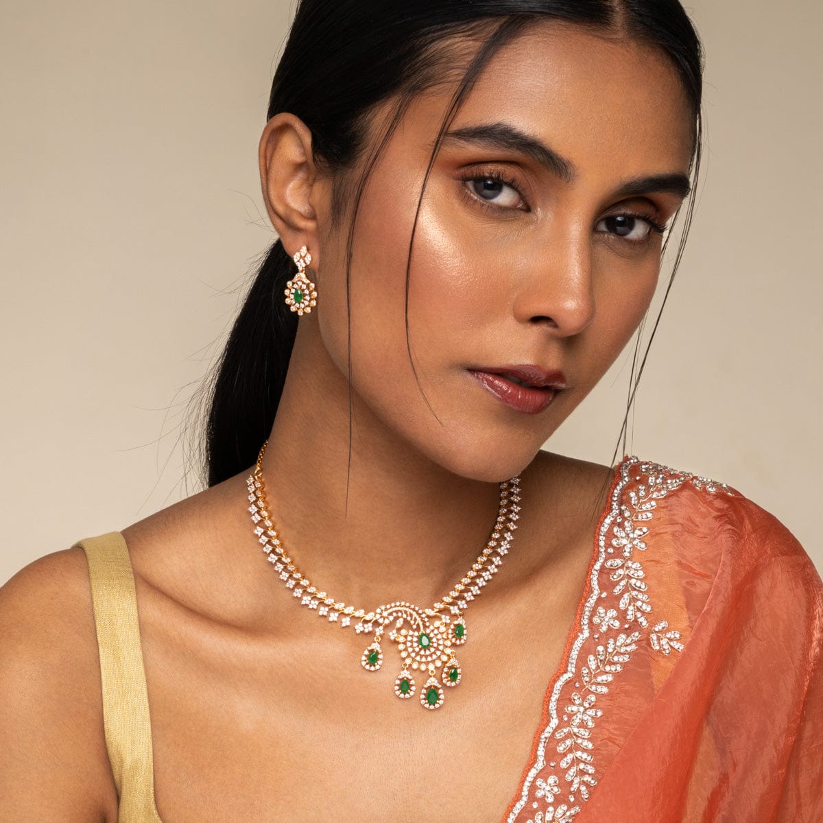 Zircon Necklace 187802 - Image 8