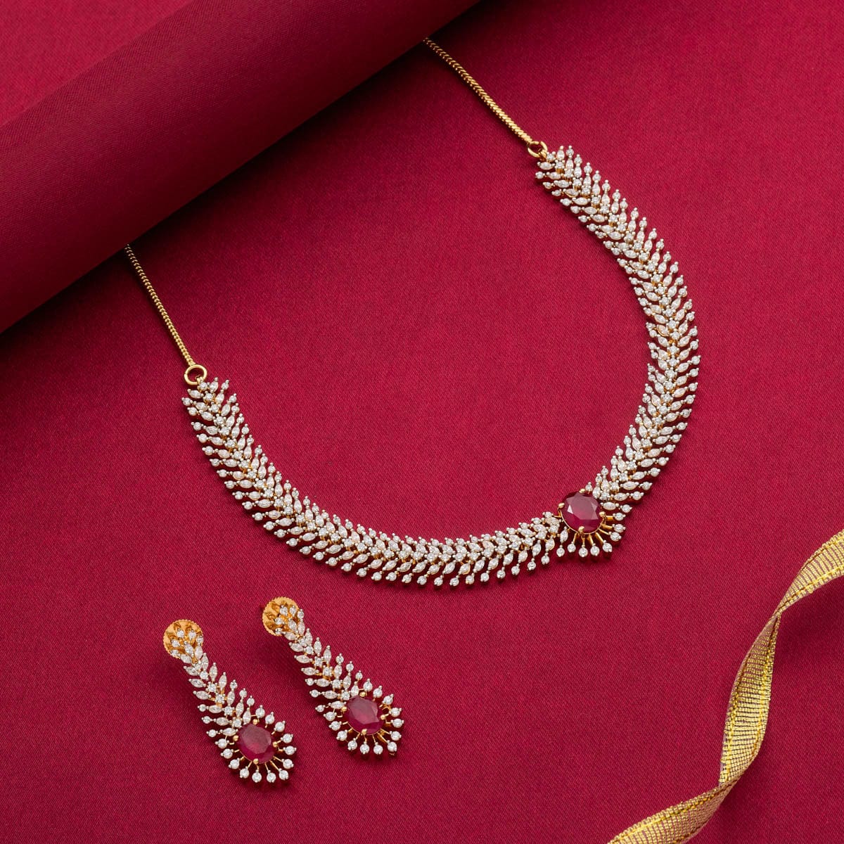 Zircon Necklace 188730 - Image 2