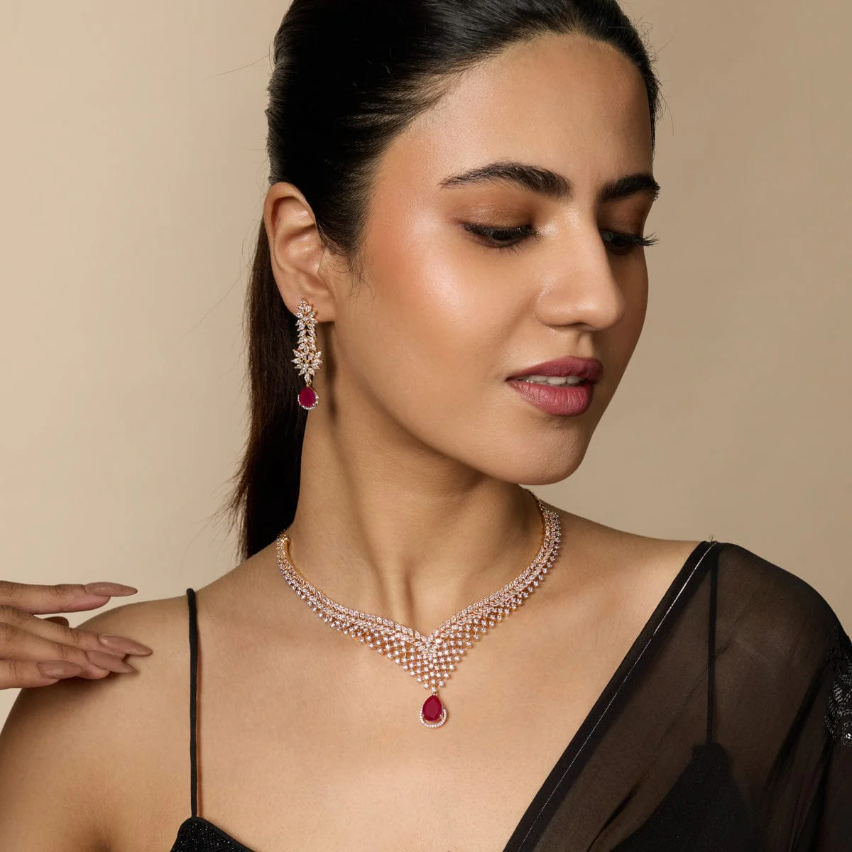 Zircon Necklace 188744 - Image 3