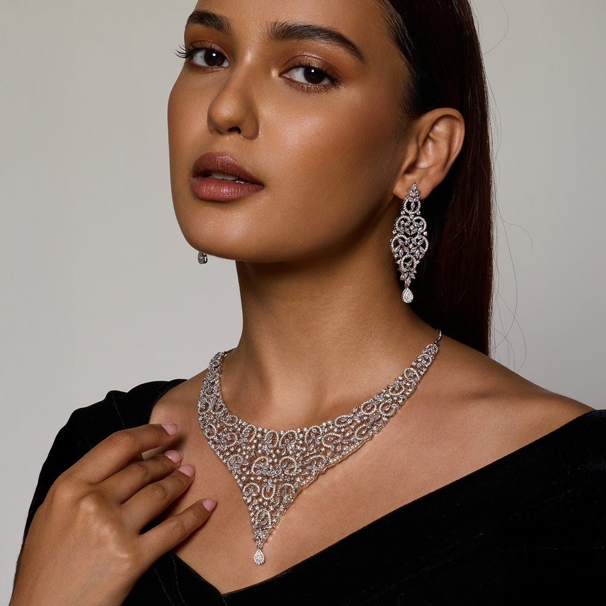 Zircon Necklace 189008 - Image 8