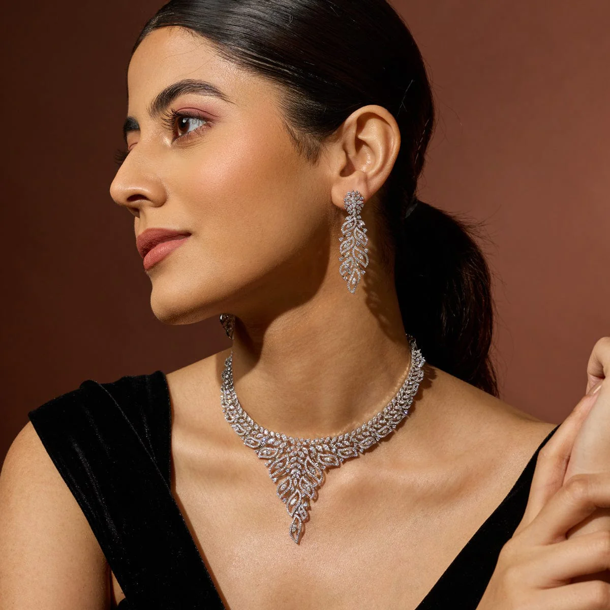 Zircon Necklace 190378 - Image 8