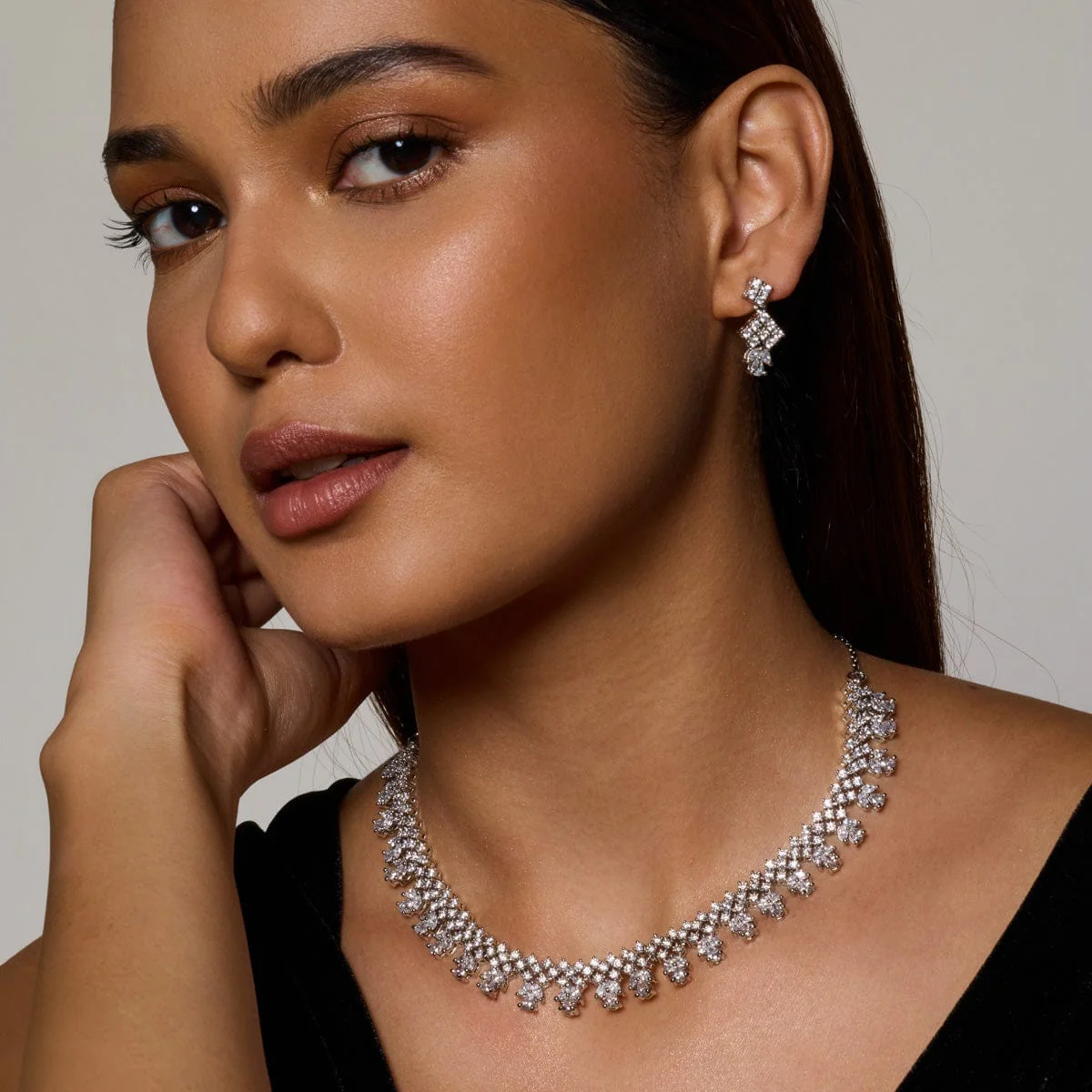 Zircon Necklace 190381 - Image 8