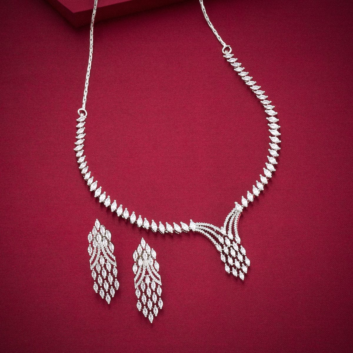 Zircon Necklace 190382 - Image 7