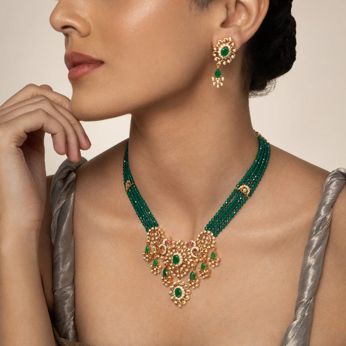 Zircon Necklace 190458 - Image 8