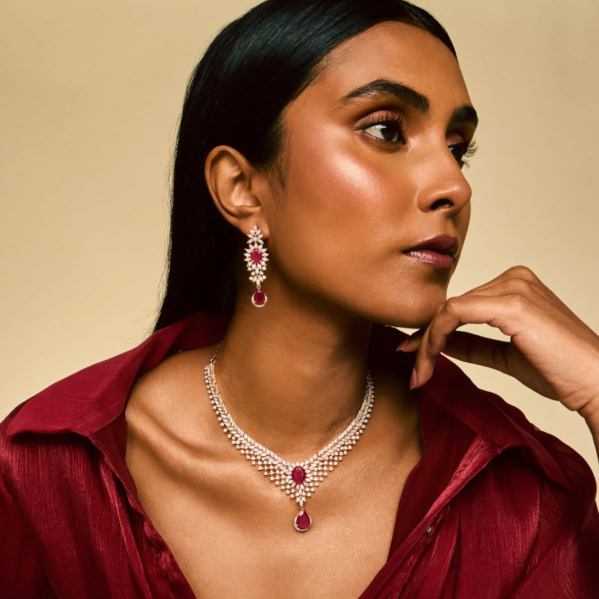 Zircon Necklace 190820 - Image 3