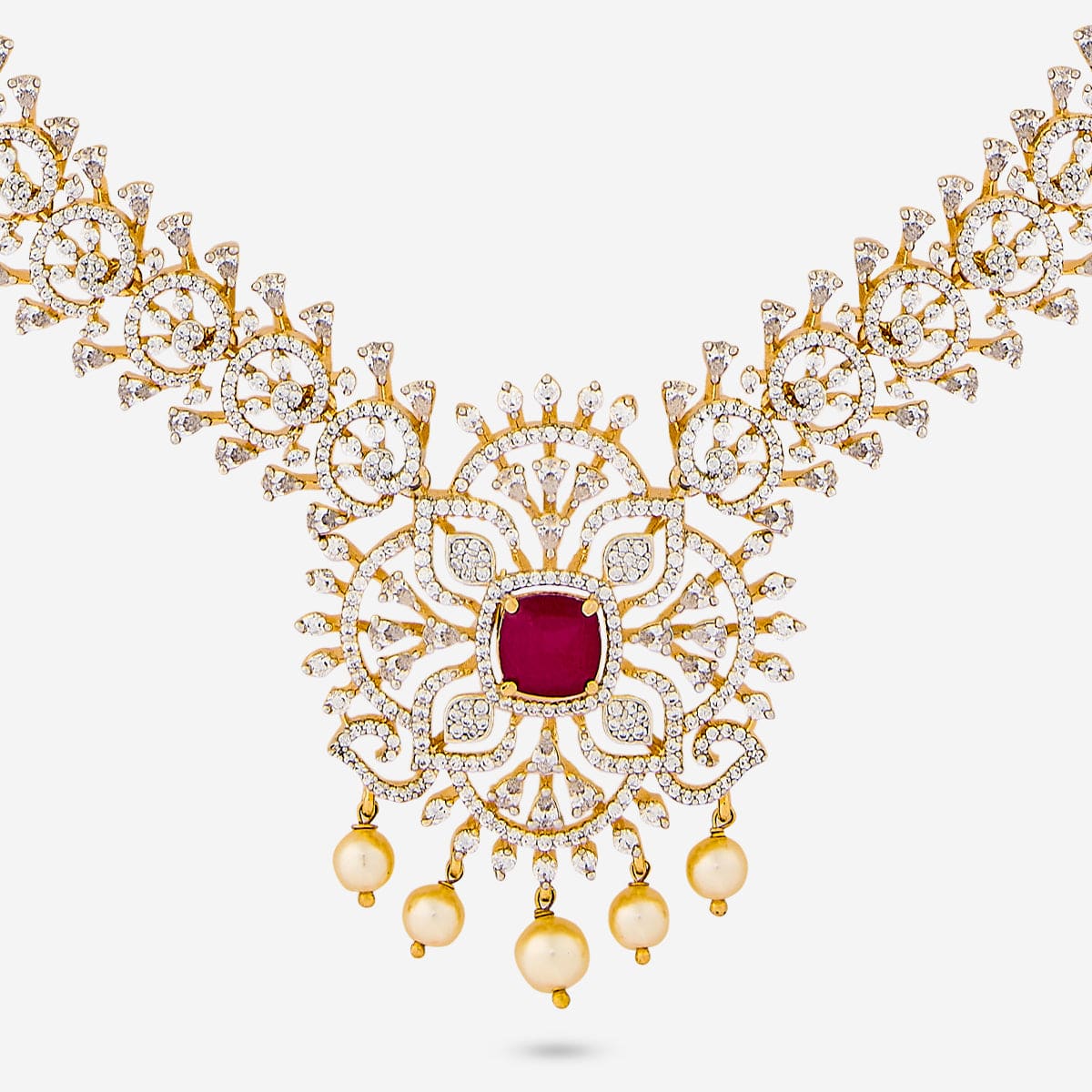 Zircon Necklace 190832 - Image 5