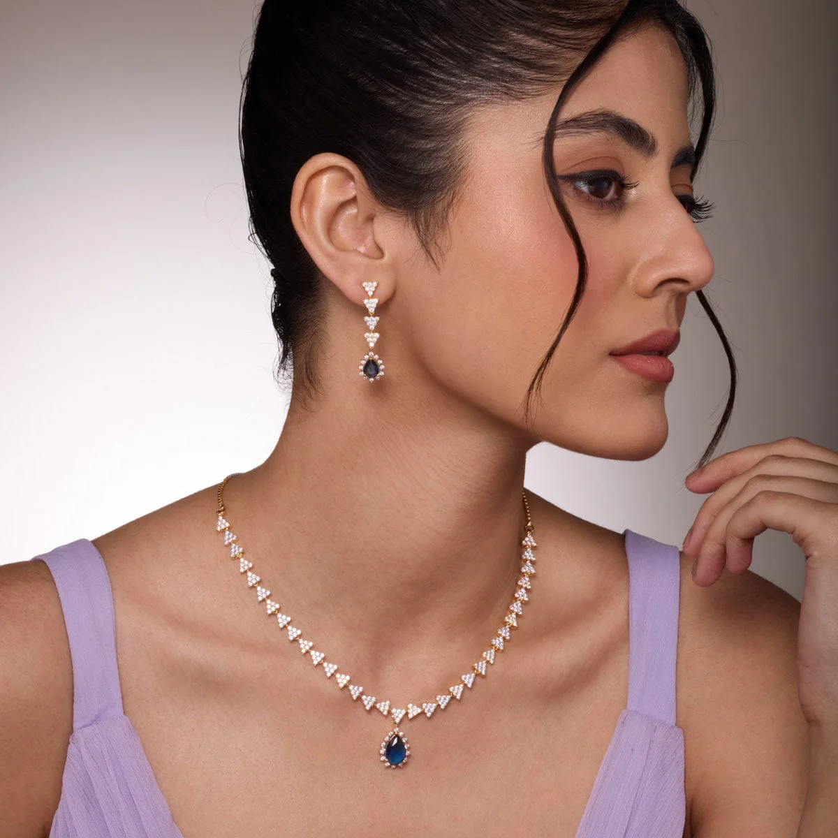 Zircon Necklace 190837 - Image 18