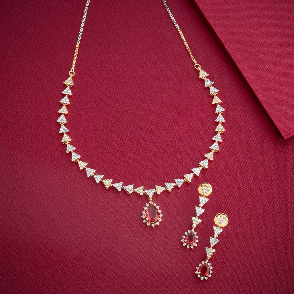Zircon Necklace 190837 - Image 2