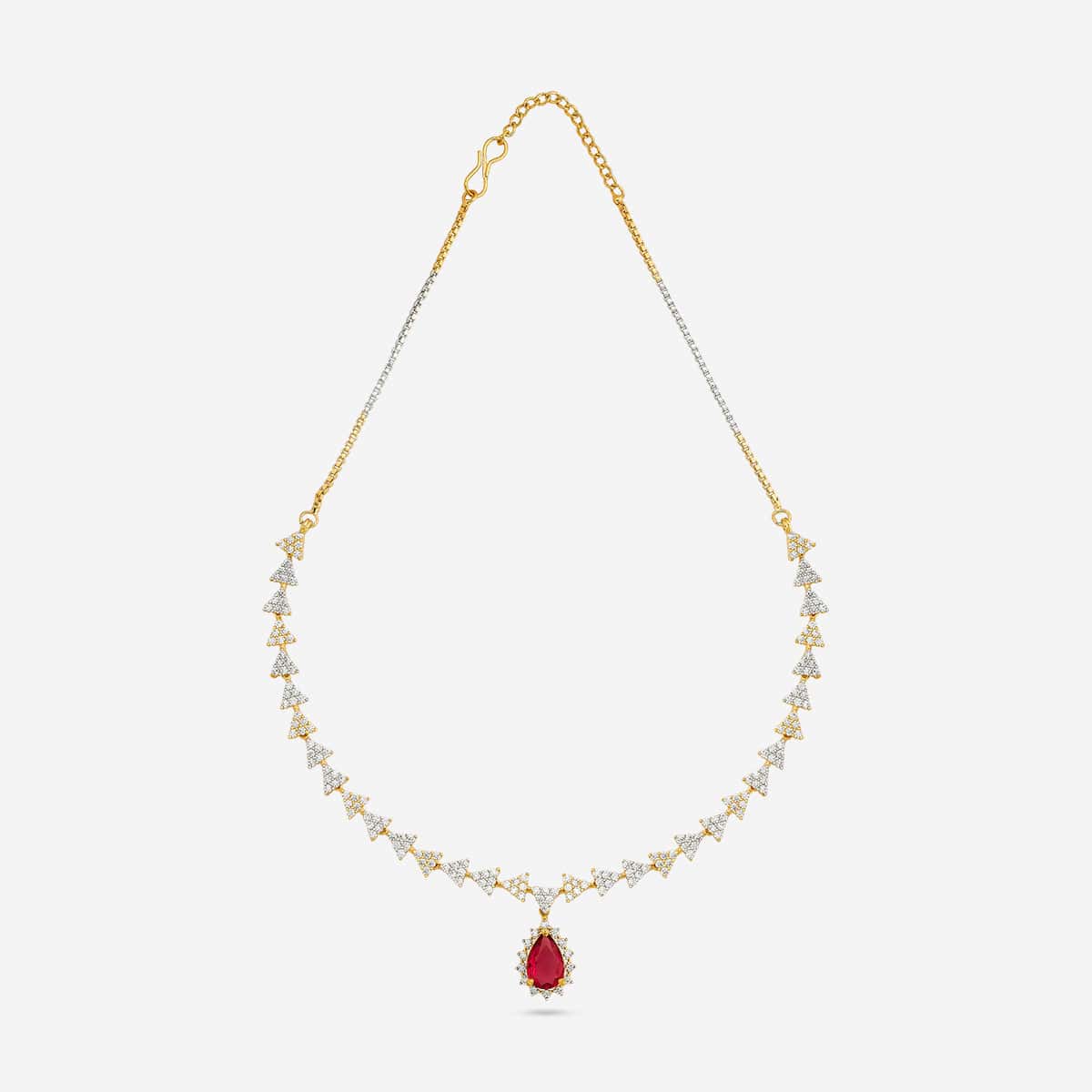 Zircon Necklace 190837 - Image 3