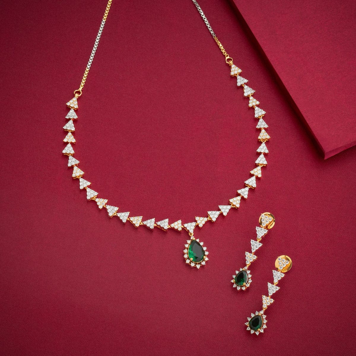 Zircon Necklace 190837 - Image 7
