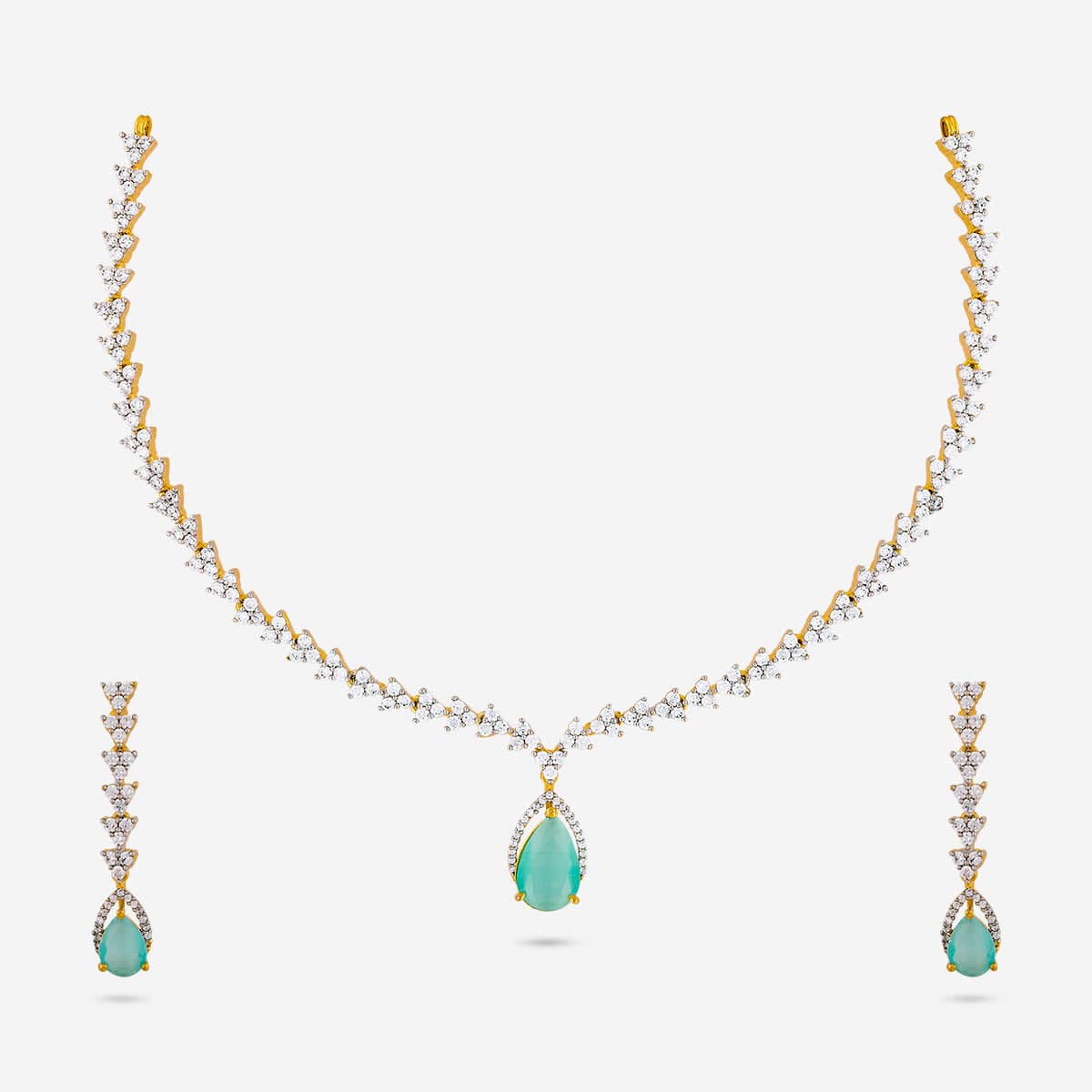 Zircon Necklace 190840 - Image 17