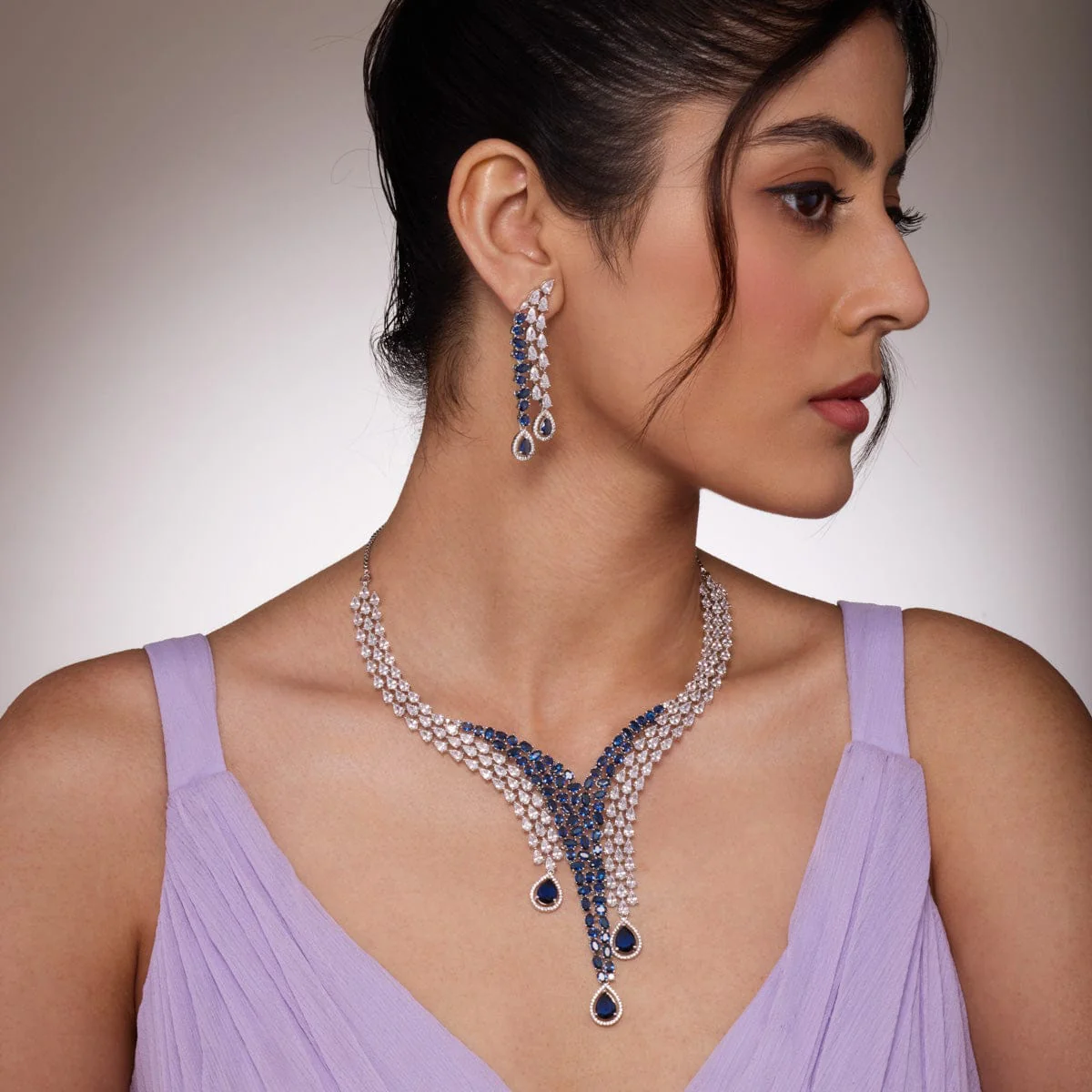 Zircon Necklace 190841 - Image 8