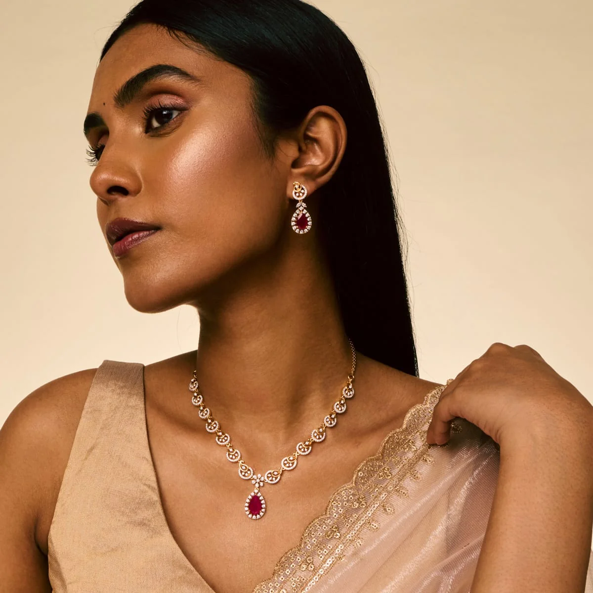 Zircon Necklace 190916 - Image 3
