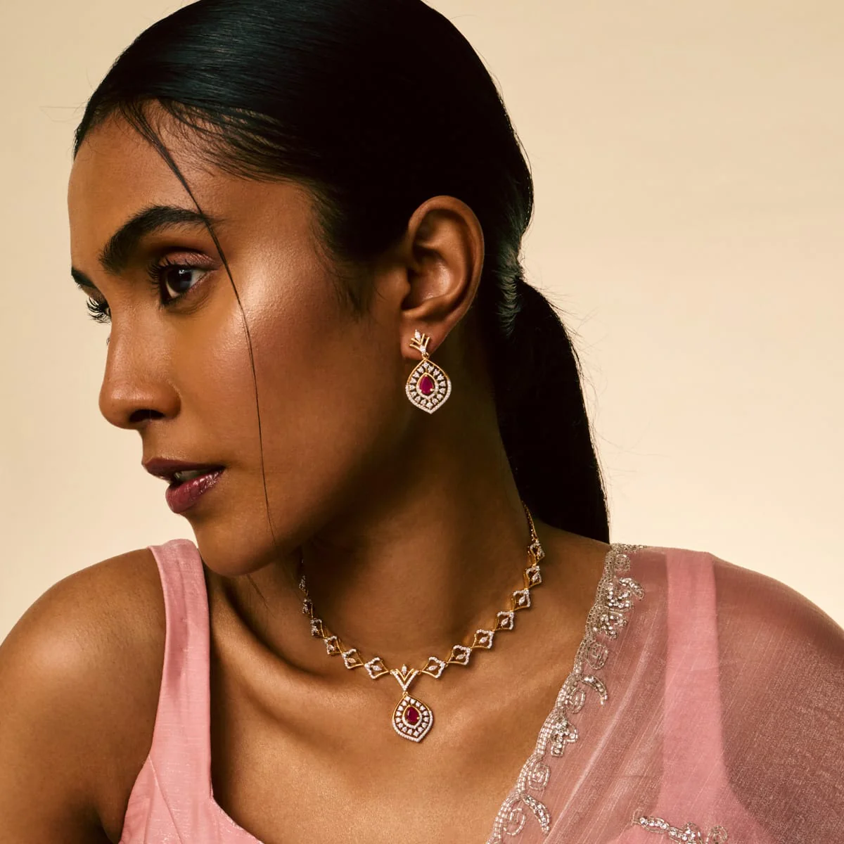 Zircon Necklace 190921 - Image 3